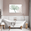 Lush Philodendron Foliage Bathroom Demo
