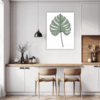 Lush Philodendron Foliage Kitchen Demo