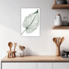 Lush Philodendron Foliage Kitchen Demo