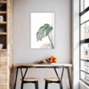 Lush Philodendron Foliage Kitchen Demo