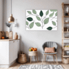 Lush Philodendron Foliage Kitchen Demo