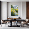 Lush Rainbow Meadow Dining Room Demo