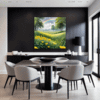 Lush Rainbow Meadow Dining Room Demo