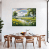 Lush Rainbow Meadow Dining Room Demo