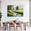 Lush Rainbow Meadow Dining Room Demo