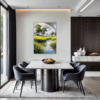 Lush Rainbow Meadow Dining Room Demo
