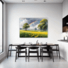 Lush Rainbow Meadow Dining Room Demo