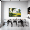 Lush Rainbow Meadow Dining Room Demo