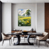 Lush Rainbow Meadow Dining Room Demo