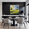 Lush Rainbow Meadow Dining Room Demo