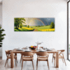 Lush Rainbow Meadow Dining Room Demo