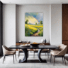 Lush Rainbow Meadow Dining Room Demo