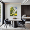 Lush Rainbow Meadow Dining Room Demo