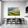 Lush Rainbow Meadow Dining Room Demo