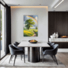 Lush Rainbow Meadow Dining Room Demo