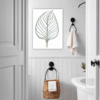 Lustrous Anthurium Leaf Bathroom Demo