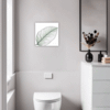 Lustrous Anthurium Leaf Bathroom Demo