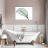 Lustrous Anthurium Leaf Bathroom Demo