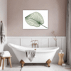 Lustrous Anthurium Leaf Bathroom Demo