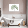 Lustrous Anthurium Leaf Bathroom Demo