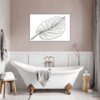 Lustrous Anthurium Leaf Bathroom Demo