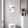 Lustrous Anthurium Leaf Bathroom Demo