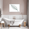 Lustrous Anthurium Leaf Bathroom Demo