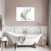 Lustrous Anthurium Leaf Bathroom Demo