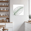 Lustrous Anthurium Leaf Kitchen Demo
