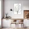 Lustrous Anthurium Leaf Kitchen Demo