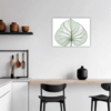 Lustrous Anthurium Leaf Kitchen Demo