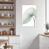 Lustrous Anthurium Leaf Kitchen Demo