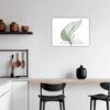 Lustrous Anthurium Leaf Kitchen Demo