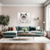 Luxurious Persian Cat Living Room Demo