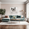 Luxurious Persian Cat Living Room Demo