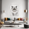 Luxurious Persian Cat Living Room Demo