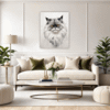 Luxurious Persian Cat Living Room Demo
