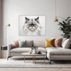 Luxurious Persian Cat Living Room Demo