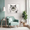 Luxurious Persian Cat Living Room Demo