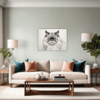 Luxurious Persian Cat Living Room Demo