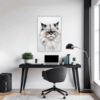 Luxurious Persian Cat Office Demo