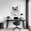 Luxurious Persian Cat Office Demo