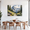 Majestic Mountain Trail Dining Room Demo