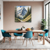 Majestic Mountain Trail Dining Room Demo