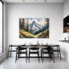 Majestic Mountain Trail Dining Room Demo
