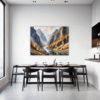 Majestic Mountain View Dining Room Demo