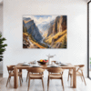 Majestic Mountain View Dining Room Demo