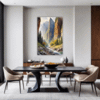 Majestic Mountain View Dining Room Demo