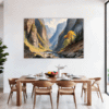 Majestic Mountain View Dining Room Demo