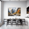 Majestic Mountain View Dining Room Demo